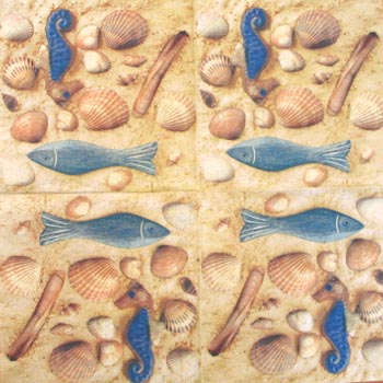 Lautasliina, simpukka