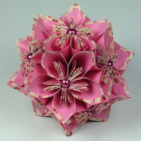 Kusudama blomsterbollar