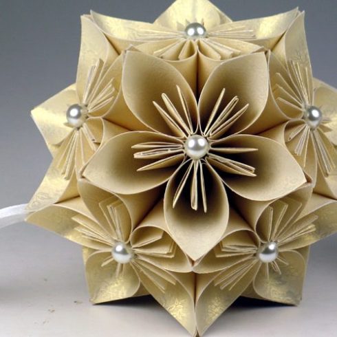 Kusudama blomsterbollar