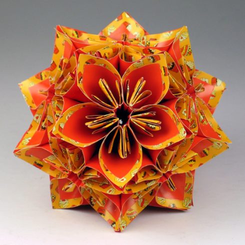 Kusudama blomsterbollar