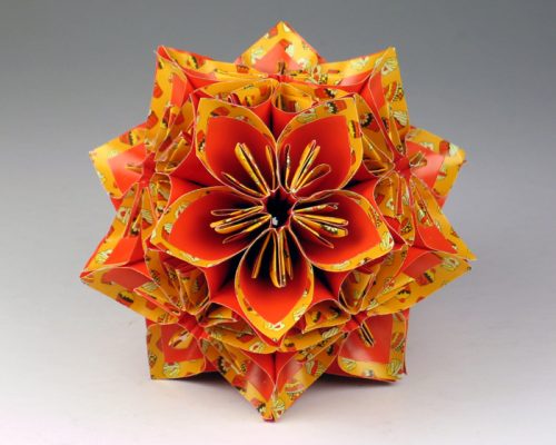 Kusudama blomsterbollar