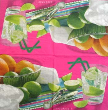 En servett, lime