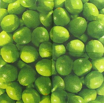 En servett, lime