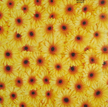 Lautasliina, gerbera