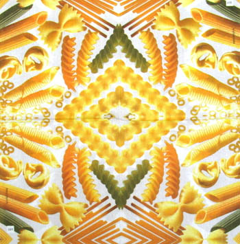Lautasliina, pasta