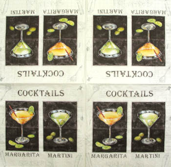 Lautasliina, cocktail