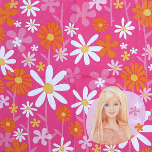En servett, Barbie