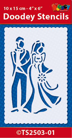 Sapluuna, hääpari 10x15cm