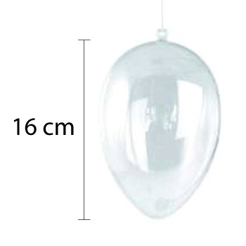 Akryylimuna 16 cm (1 kpl)