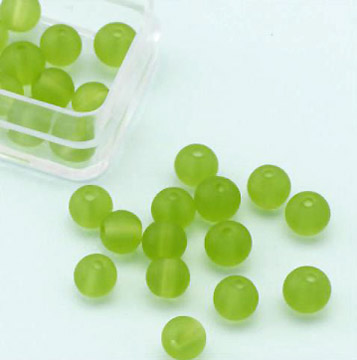 Glaspärlor, 6mm
