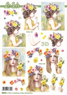 3D-arkki, kukkaistytöt