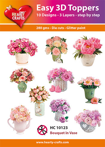 Hearty Crafts Easy 3D Toppers 3D-paketti