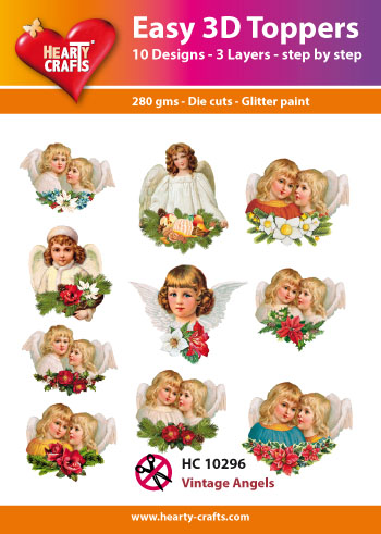 Hearty Crafts Easy 3D Toppers 3D-paketti