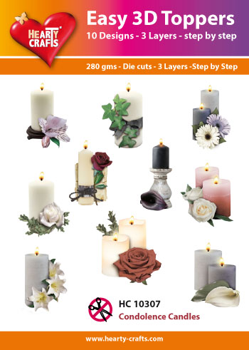 Hearty Crafts Easy 3D Toppers 3D-paketti