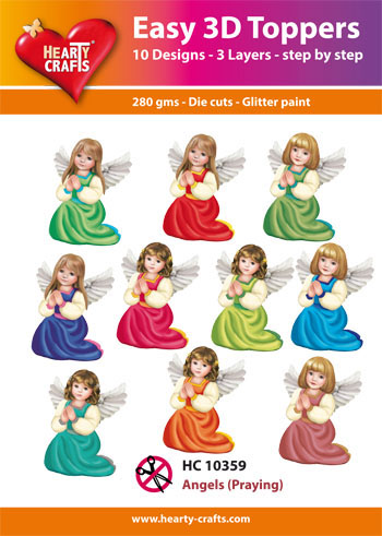 Hearty Crafts Easy 3D Toppers 3D-paketti