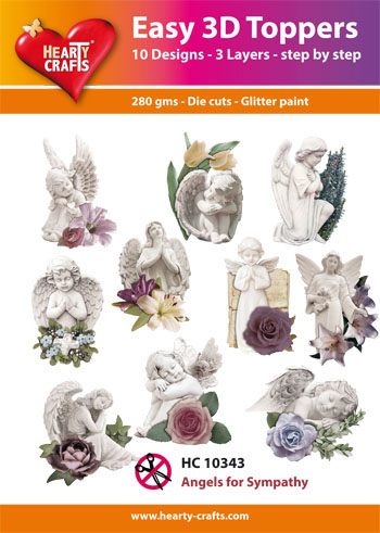 Hearty Crafts Easy 3D Toppers 3D-paketti