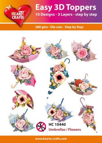 Hearty Crafts Easy 3D Toppers 3D-paketti