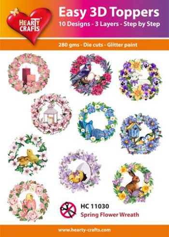 Hearty Crafts 3D-paketti kranssit