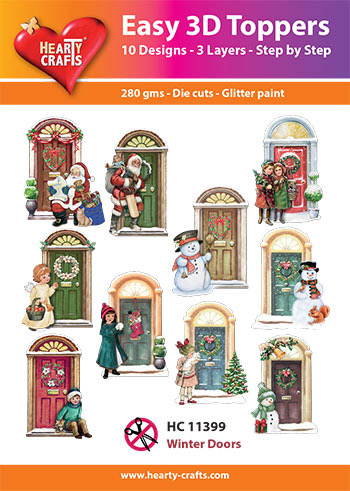 Hearty Crafts 3D-paketti jouluovet