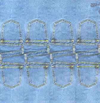 En näsduk, denim