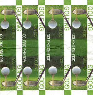 En näsduk, golf