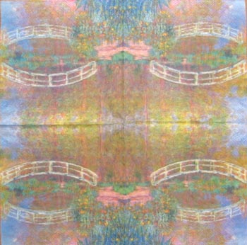En servett, Monet