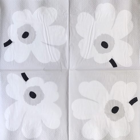 En servett, Marimekko