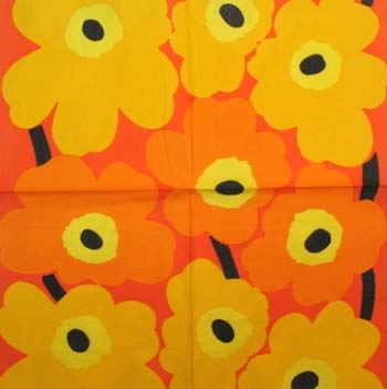 En servett, Marimekko