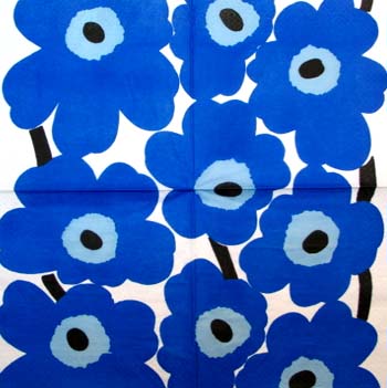 En servett, Marimekko