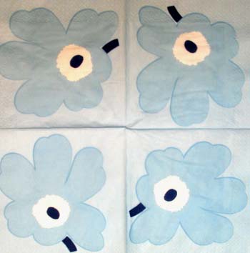 En servett, Marimekko