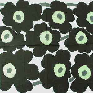 En servett, Marimekko