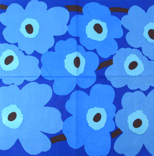 En servett, Marimekko