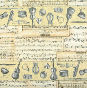 En servett, musik