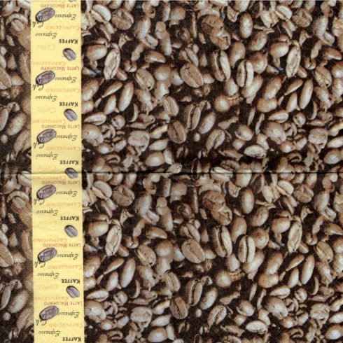 En kaffeservett, kaffe