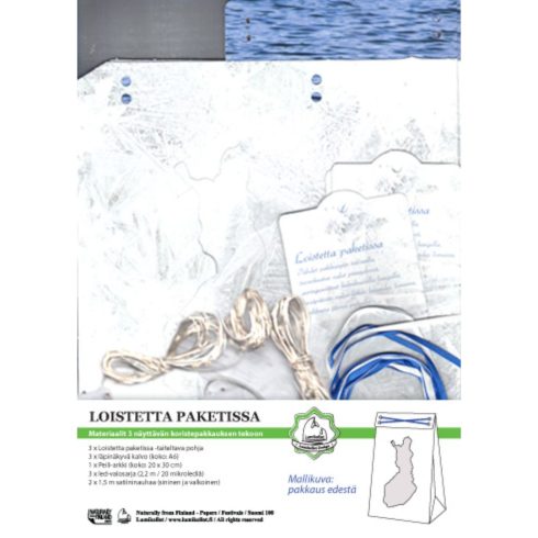 Suomi pussi 3kpl tarvikepaketti LED