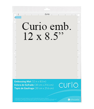 silhouette curio embossing