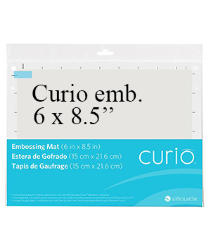silhouette curio embossing