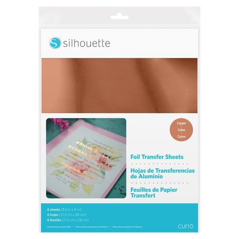 Silhouette folioarkit kupari 6 kpl