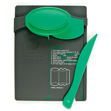 Pillow Box Punch Board WeR Memory Keepers