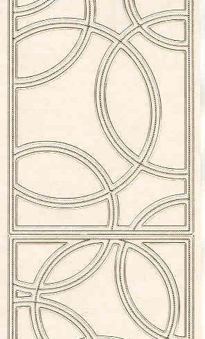 Ääriviivatarra, geometriset kuviot