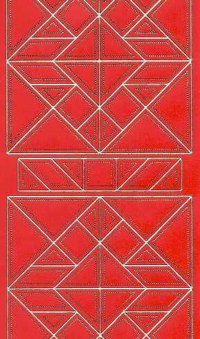 Ääriviivatarra, geometriset kuviot