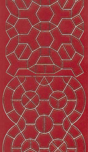 Ääriviivatarra, geometriset kuviot