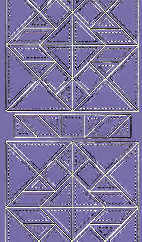 Ääriviivatarra, geometriset kuviot