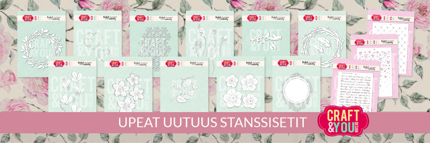Craft You Design kevat stanssi banneri