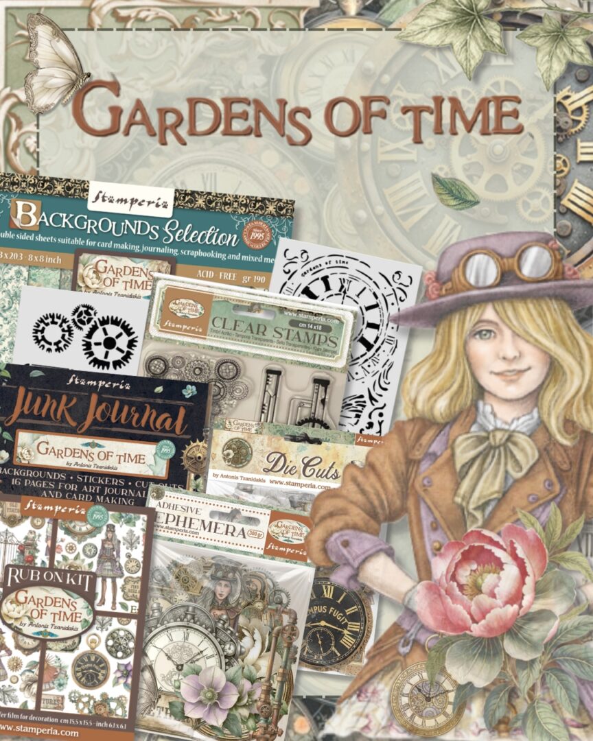 Stamperia Gardens of Time