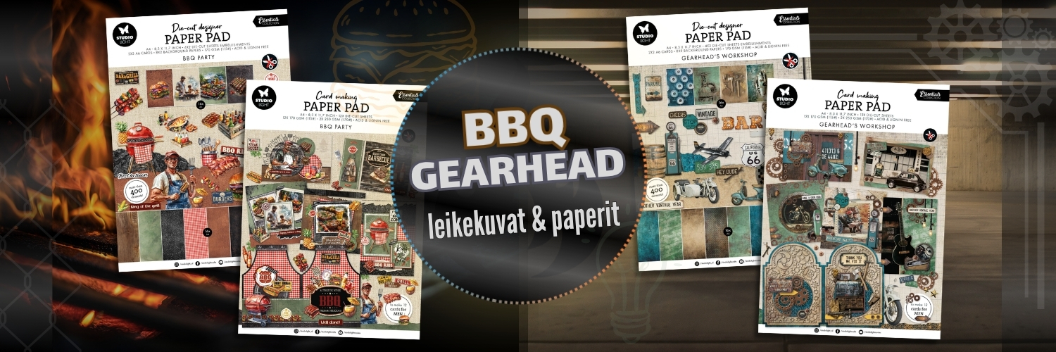 Studio light BBQ Party Gearhead Workshop Banneri