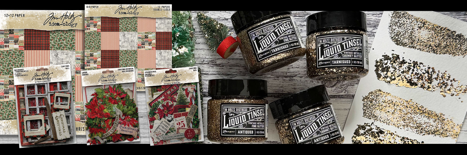 Tim Holtz JOULU Banneri