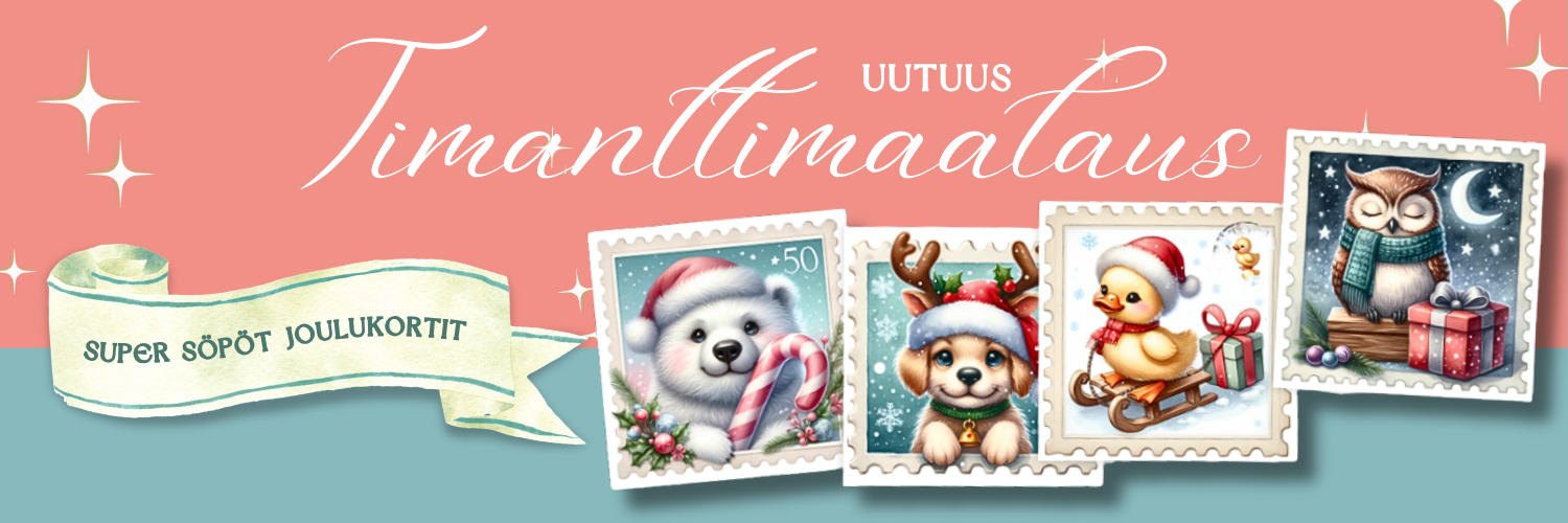 Timanttimaalaus Banneri