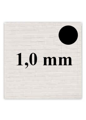 LeSuh Tarrapalat 1,0 mm musta