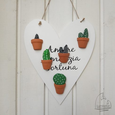 Lumikellot Design – DIY-paketti kaktustaulu